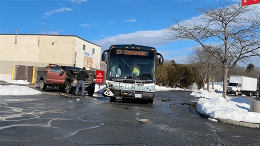RIPTA bus involved in crash in Providence