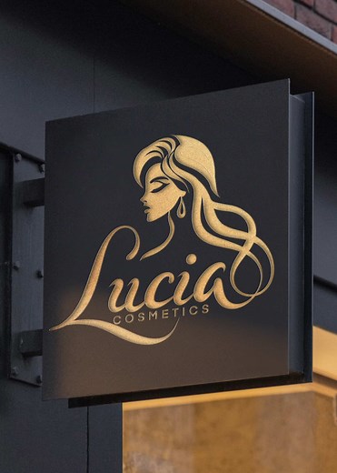 Diseño de Logo Premium para Lucia Cosmetics
