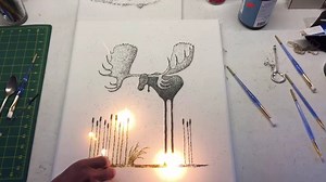 235K views · 4.7K reactions | To see some of the cattails being formed, check out one of my previous videos called "Moose Work In Progress" in the videos tab. | Paint With Gunpowder | Facebook