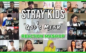 【多人同屏】Stray Kids《神Menu》MV的reaction视频合集MASHUP
