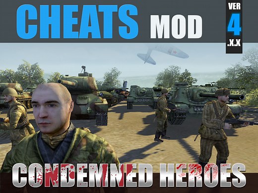 Cheats mod - Condemned Heroes file
