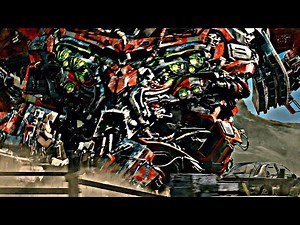 TRANSFORMERS REVENGE OF THE FALLEN | Devastator transformation scene | full HD4K