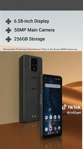 Discover the Sonim XP Pro: a rugged 5G smartphone built for durability and high performance! . . https://www.cell2get.com/products/sonim-xp-pro #Cell2Get