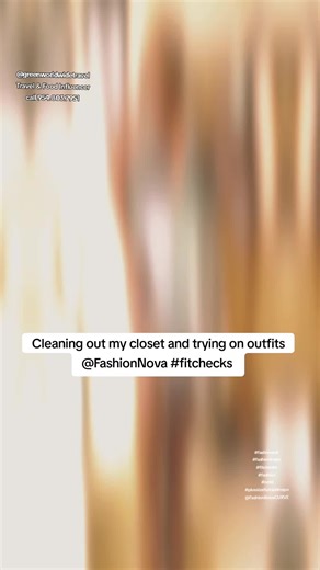 When cleaning out your closet has turned into a #fashion runway and #ootd from @FashionNovaCURVE #fashioninspo #fashiontiktok #dresses