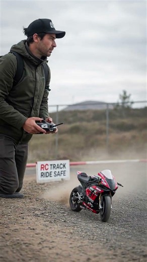 🔥 RC Motorcycle Wheelie Masterclass! 😎This guy’s got skills!