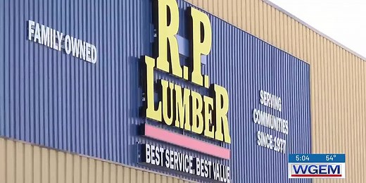 R.P. Lumber set to open in Quincy