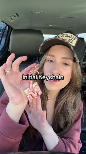 They have different letters but how cute!! #keychain #keychains