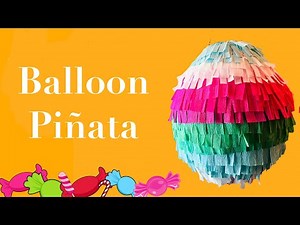 How to make paper mache pinata || how to make balloon pinata #balloonpinata #diycrafts #papermache