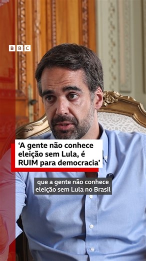 BBC News | Brasil on Instagram: ""A alternância de poder é importante na democracia" 🇧🇷📣 Para o governador do Rio Grande do Sul, Eduardo Leite, o presidente Lula é uma figura que "não sabe reciclar suas lideranças" — algo negativo, ele diz, para um sistema democrático em que a alternância de poder é fundamental. Em entrevista à BBC News Brasil, ele lembra que a eleição de 2026 seria a oitava disputada por Lula. "As outras duas são as eleições da Dilma, em que pelo menos na primeira ele foi o 