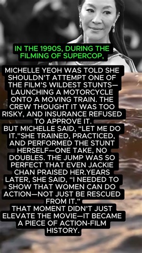 Michelle Yeoh’s History-Making Stunt