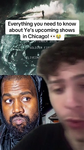 Everything you need to know about Ye’s upcoming shows in Chicago #ye #kanye #kanyewest #chicago #yeezy