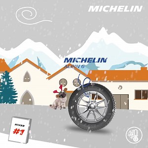 Conduire en hiver est un jeu d'enfant grâce à notre pneu Michelin Alpin 6. Le n°1 en freinage sur la neige ! | Michelin