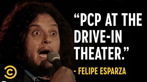 Felipe Esparza shares his hero’s journey from drug-addicted gang member to comedian. Original airdate: March 22, 2016 | Comedy Central Stand-Up