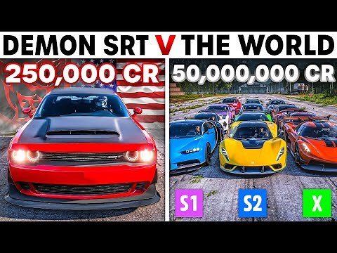 Forza Horizon 5 | Dodge Demon 170 VS The World | Still The Best Value Drag Racing King?