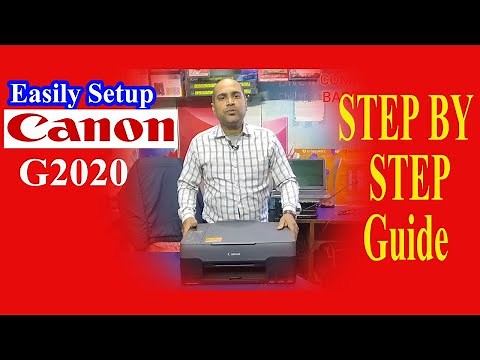 How to Install Canon G2020 Printer | New canon G2020 printer Installation | |@Technicalcomputerhub|