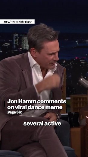 Jon Hamm on Brian Williams Sending Viral Dancing Meme