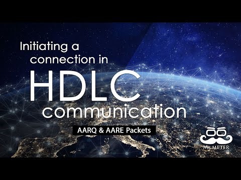Initiating a connection in HDLC communication, the AARQ and AARE sections