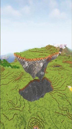 Flying island house - Minecraft Timelapse & Tutorial
