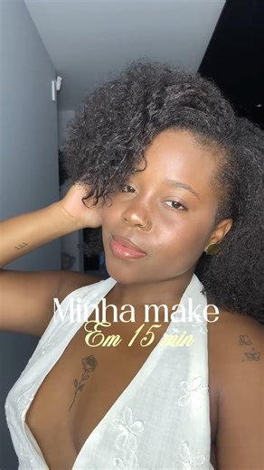 Bruna BM 🍒 on Instagram: "minha make em 15 min #girls #viralvideos #make"