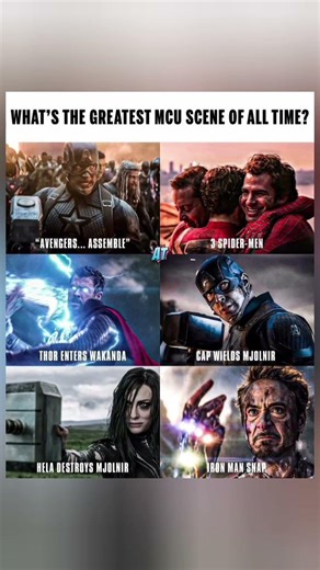 The Ultimate MCU Debate: Which Scene Wins? #marvel #memes #avengers #shorts