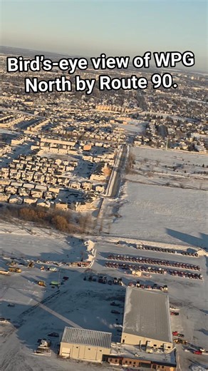 Bird’s-eye view of Winnipeg North by Route 90. #Winnipeg #MB #Canada #Manitoba #Wpg | Winnipeg Buzz