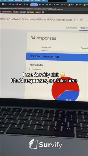 000 AI responses over night, we say no to f.a.k.e data #survify #surveyhelp #aitools