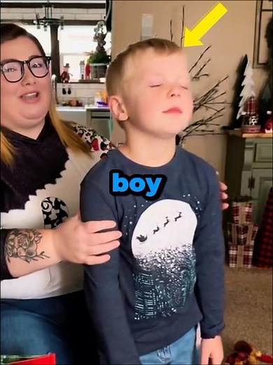 His First Christmas Without Grandpa… Then Santa Gave Him THIS 😭