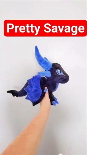 Pretty Savage...Dragon Plush! This custom Dragon plush was so much fun to create! What do you think?