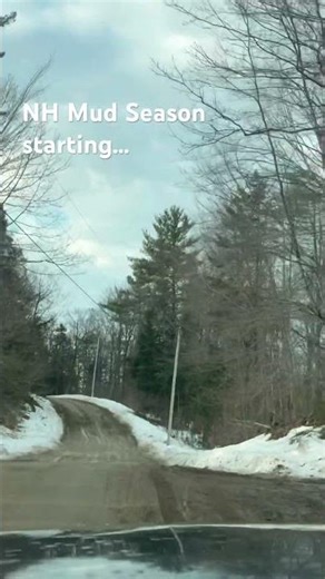 New Hampshire mud season just getting started ￼