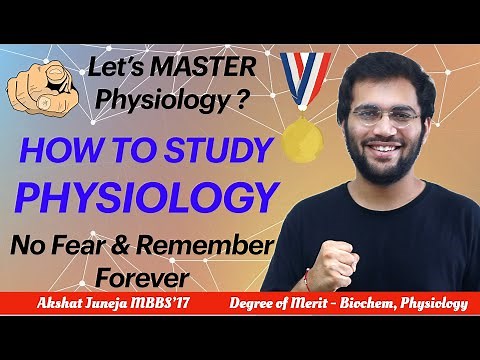How To Study Physiology In Medical School | MBBS 1st Year