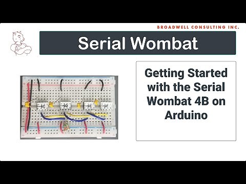 Getting Started With the Serial Wombat 4B chip and Arduino using I2C
