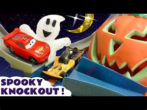 The Funlings Pumpkin Toy Car Play Racing Challenge
