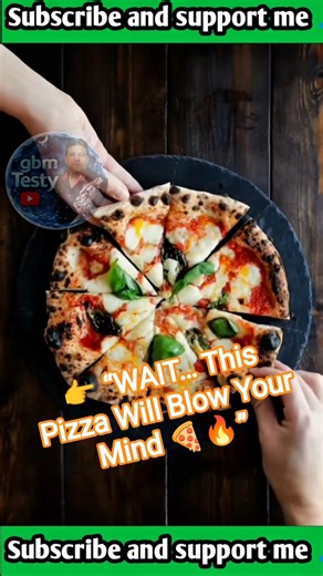 Perfect Pizza Making 🍕🔥 | Satisfying Chef Skills You Must Watch! #GBMTasty#streetfood #delicious