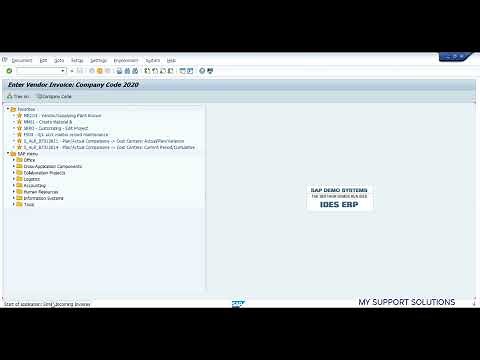 Default Document Type In SAP FB60 | SAP FB60 Default document type | SAP FICO