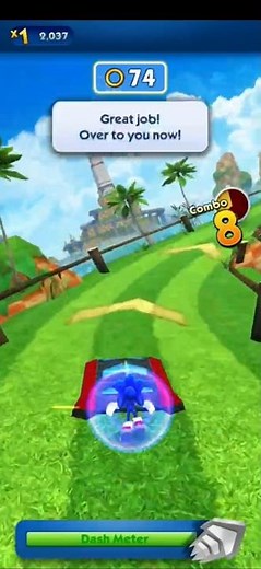 Sonic Dash Tricks & Bonus 💥 How to Play | Walkthrough Part 2 #SonicDash #AndroidGaming