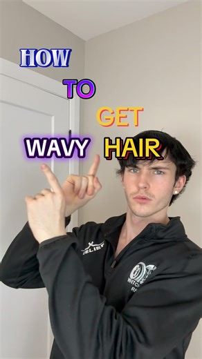 How to get WAVY HAIR
