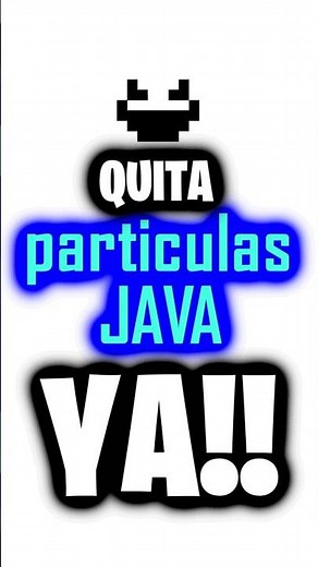 #datwinxd 🌮👽🍸How to remove particles in Minecraft Java 👽👌