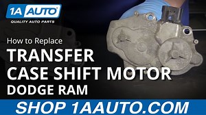 How to Replace Transfer Case Shift Motor 2006-10 Dodge Ram