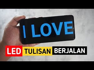 How to make text run on Android - writing runs on cellphones