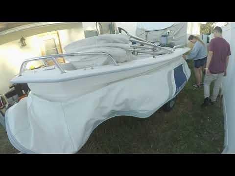 An amateur’s guide to replacing the tube on a RIB boat.
