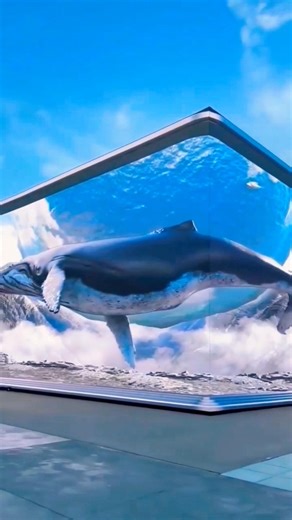 Amazing Big 3D Led Screen Billboard 😱 #shorts #3d