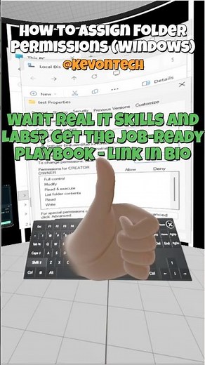 (Windows) How To Assign Folder Permissions