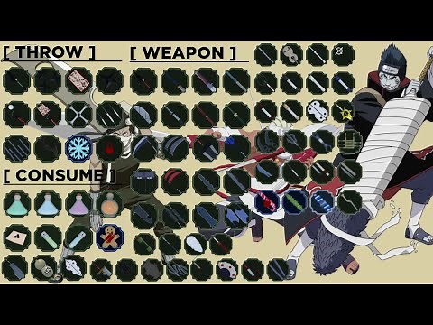 Roblox Shindo Life All Ninja Tools Showcase!