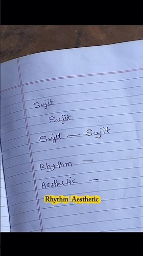 Write with Right Hand Challenge 😉 #shortvideo #challengevideo writingskills #righthand