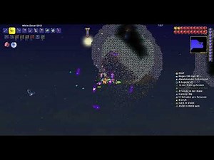 Terraria - Calamity + Vein Miner + Luminite planetoid = Satisfying