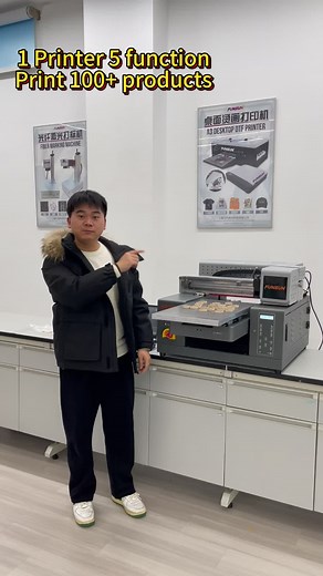 Innovative UV DTF Printer with Multiple Functions