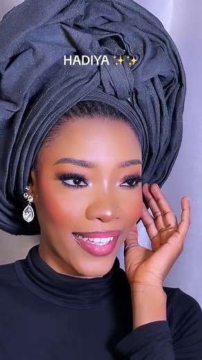 HADIYA: Gele and Makeup Tutorial by Accra Makeup Artist