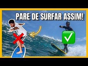 Are you stiff when surfing? Learn the technique that will change your surfing stance!