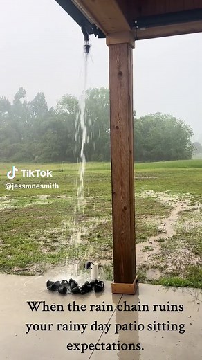 The Disastrous Rain Chain Incident: A Comedy Performance