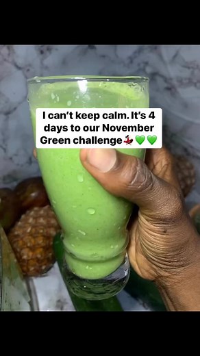 11K views · 218 reactions | FOUR DAYS TO OUR NOVEMBER GREEN CHALLENGE...
